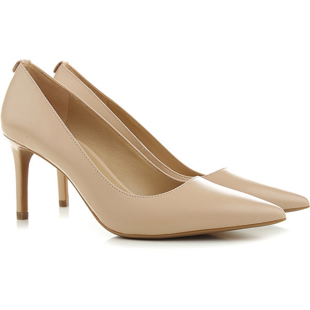 Michael Kors Alina Flex Leather Pump Tan 11